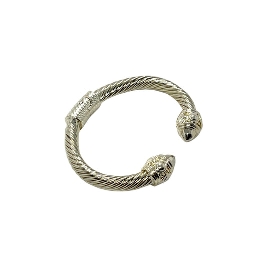 Bold Classic Pointy Cable Bracelet