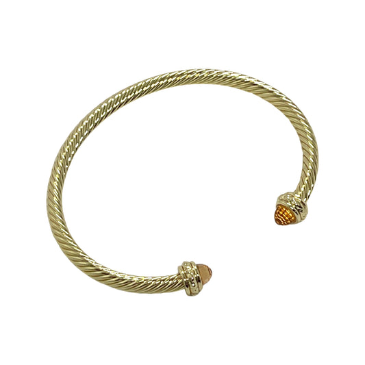 Golden Classic Cable Bracelet