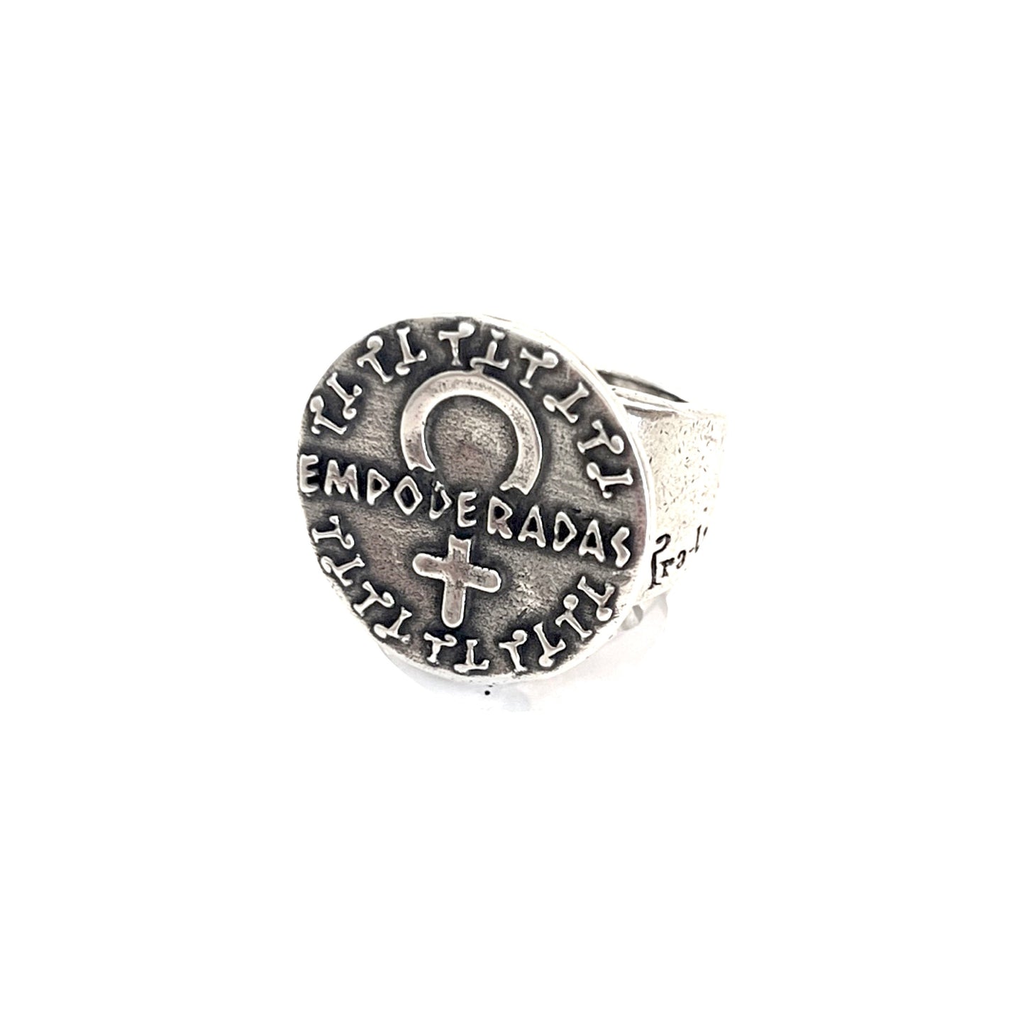 Tra-La-Rá Empoderada Silver Bold Ring
