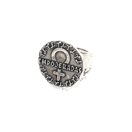 Tra-La-Rá Empoderada Silver Bold Ring