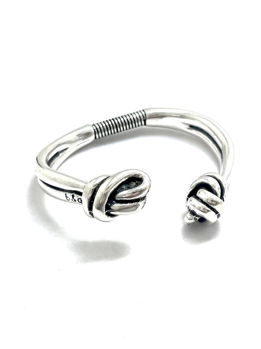 B&G Knot End Bangle Bracelet