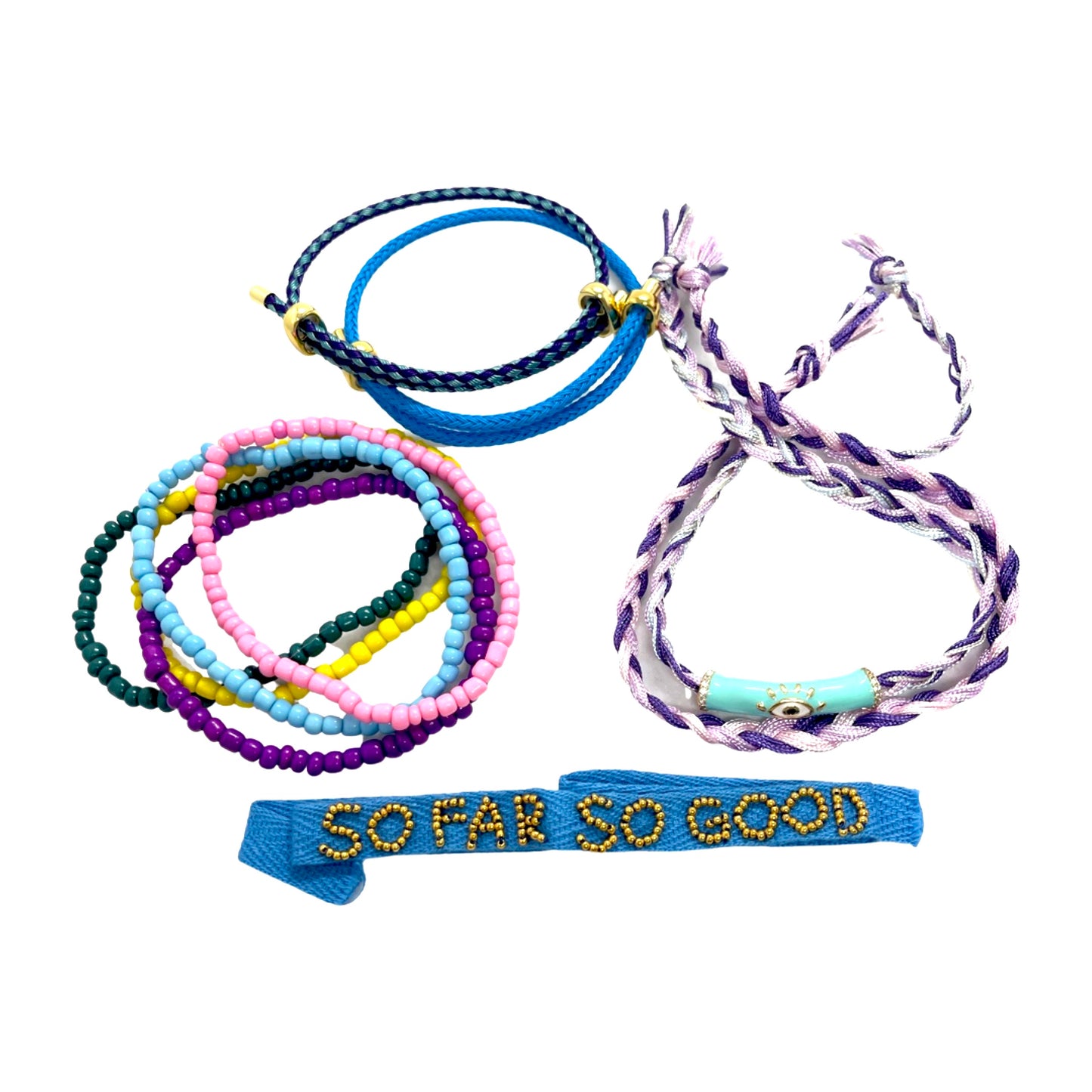 Cheerful Arm Candy Bracelet Set