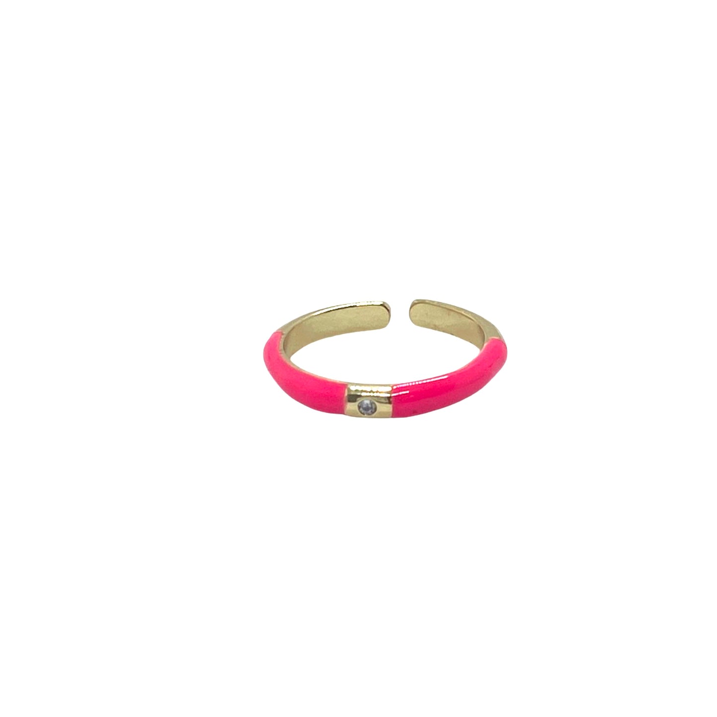 Colored Thin Adjustable Rings