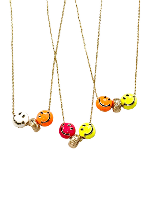 Colored Smiles Necklace