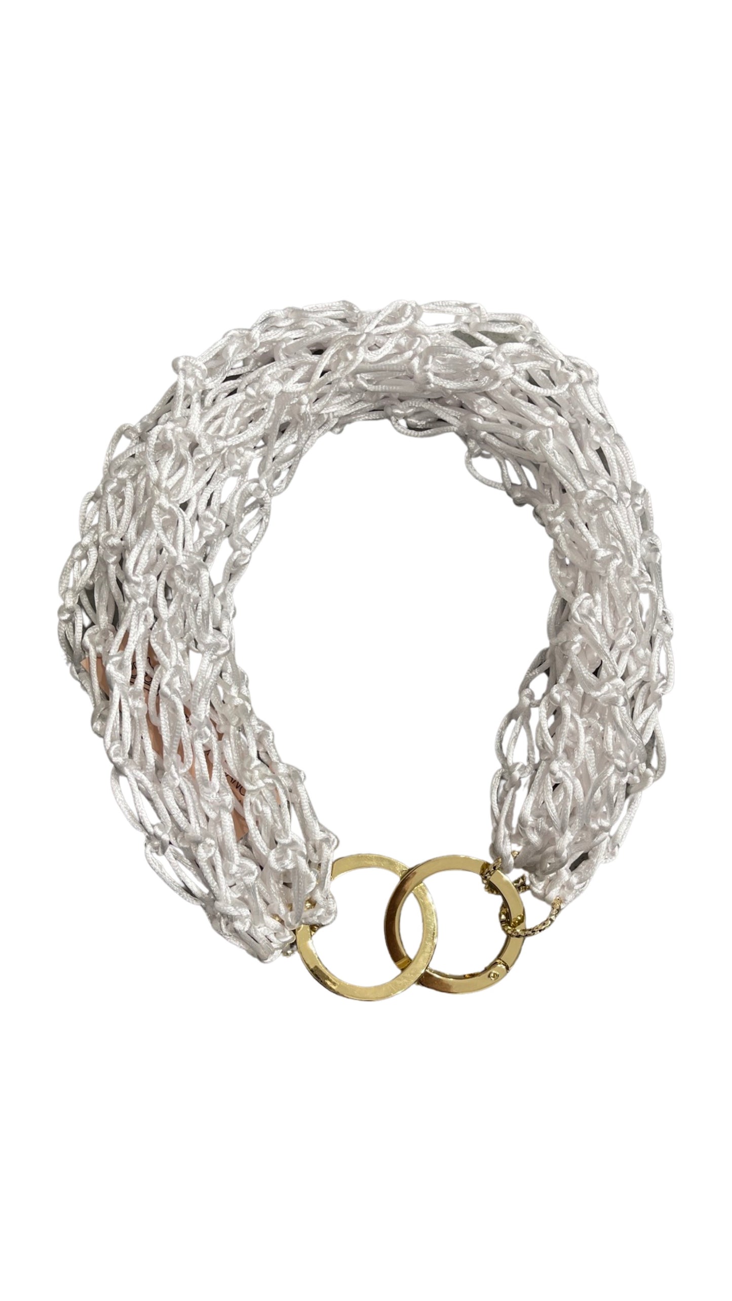 Bold Regina Net Necklace