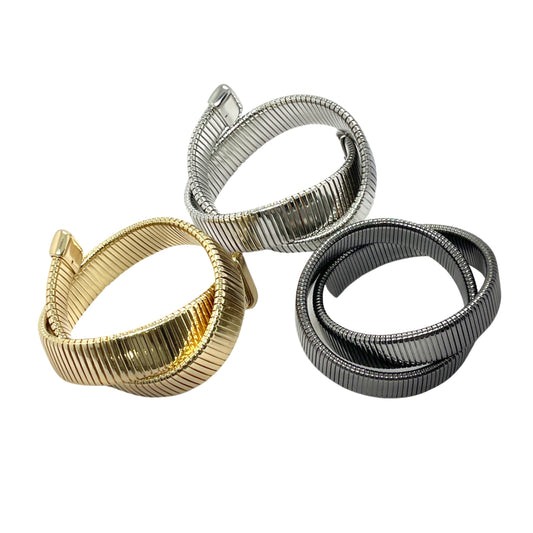 Bold Open Strand Flexible Bracelet