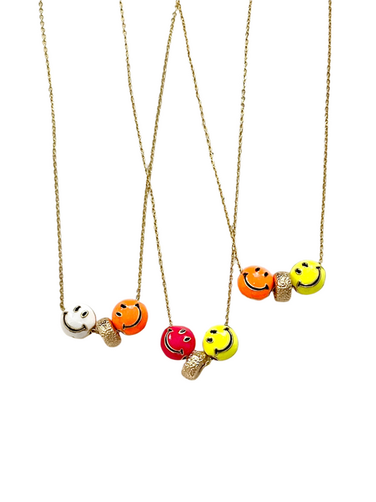 Colored Smiles Necklace