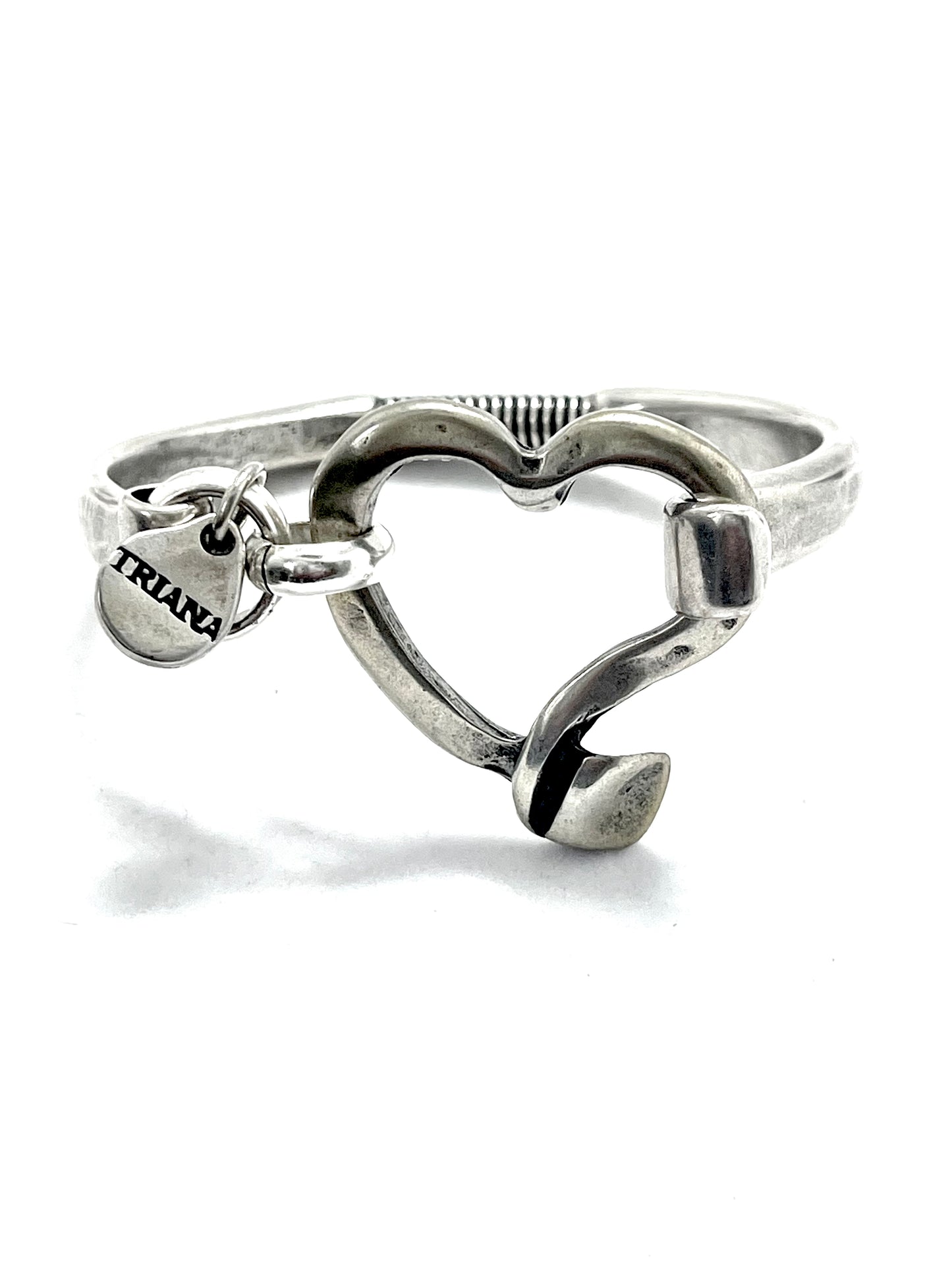Triana Heart Bangle Bracelet