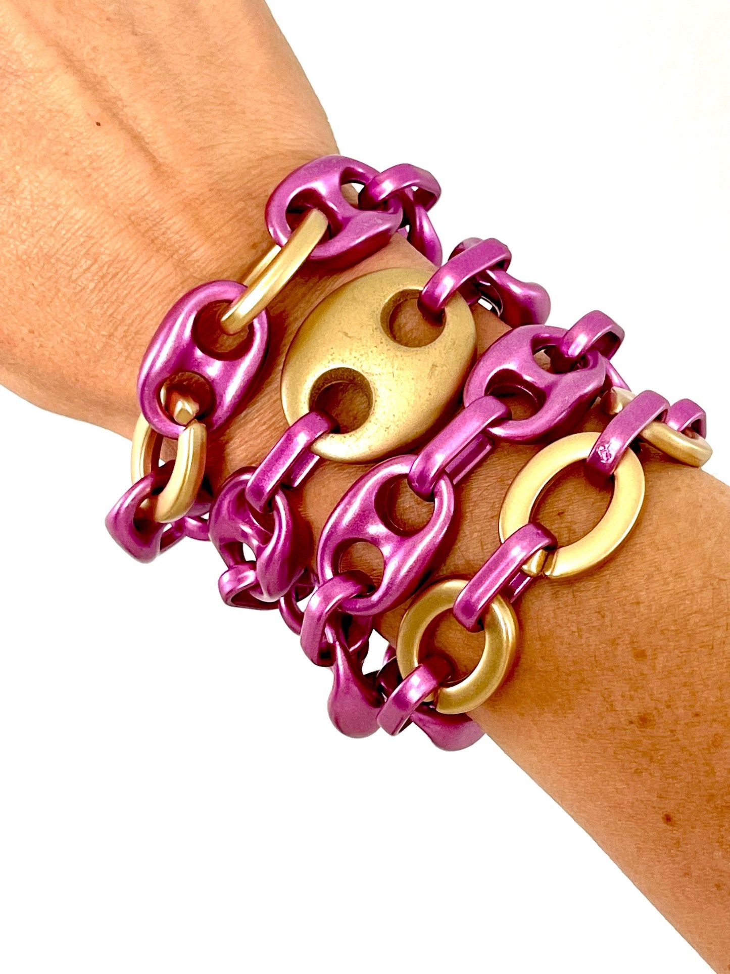 Lavender Guzzi Bulky Bracelet