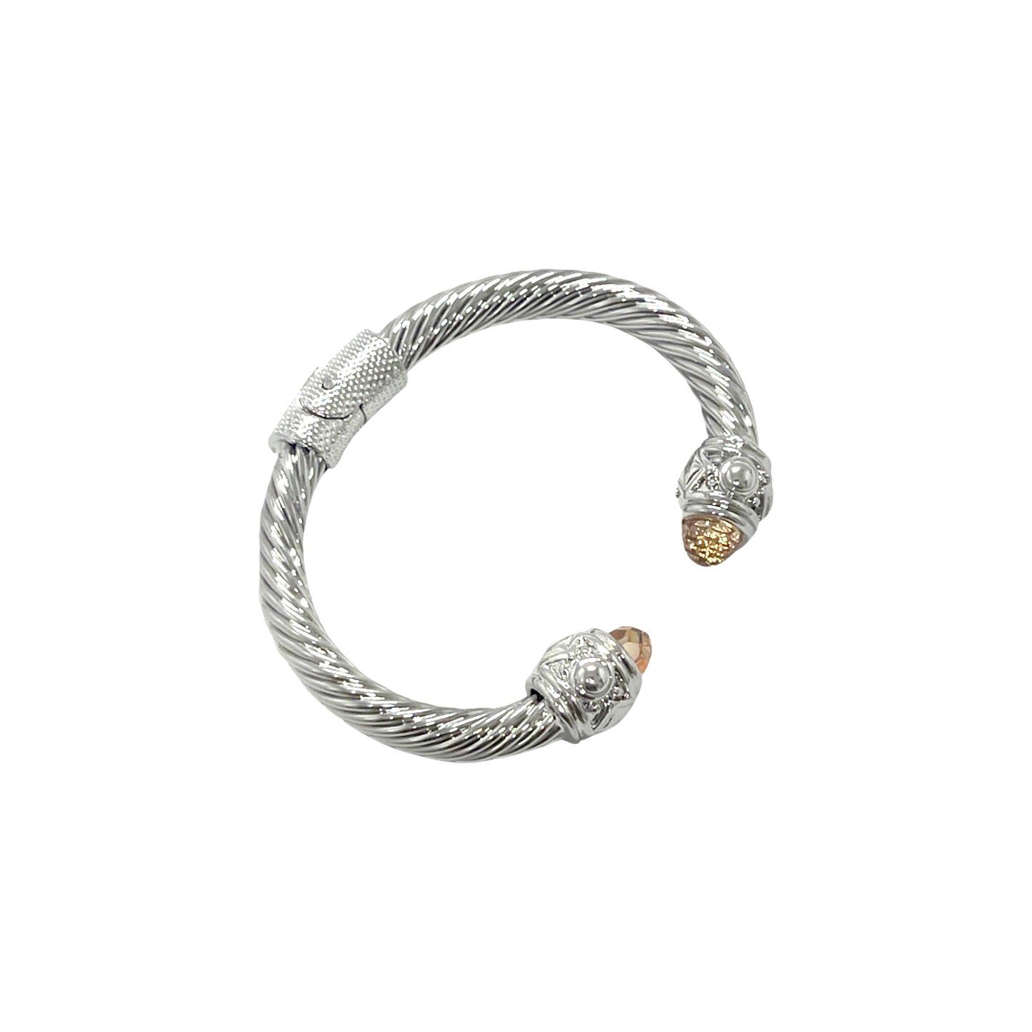 Bold Classic Silver Cable Bracelet