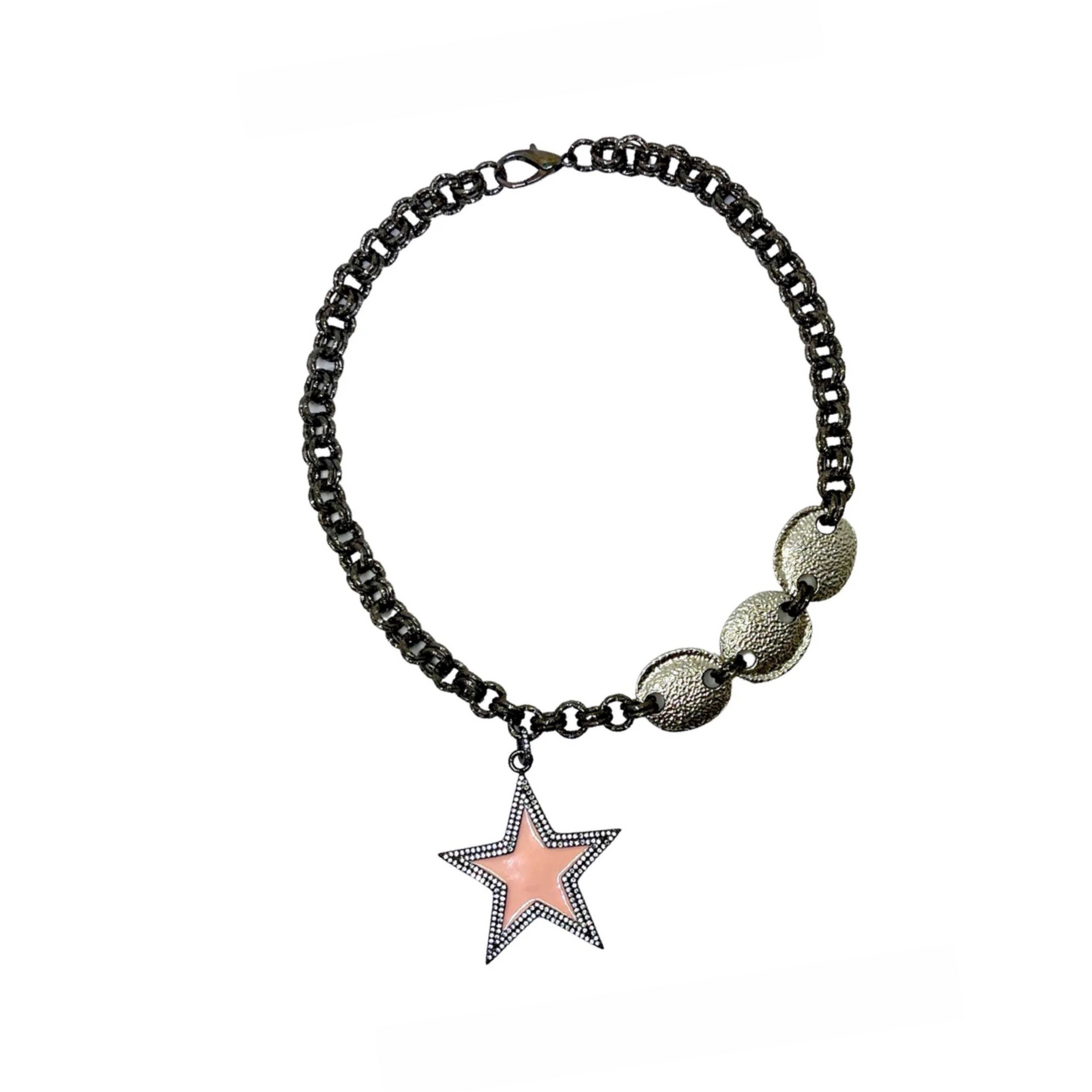 Asymmetric Guzzi Star Necklace