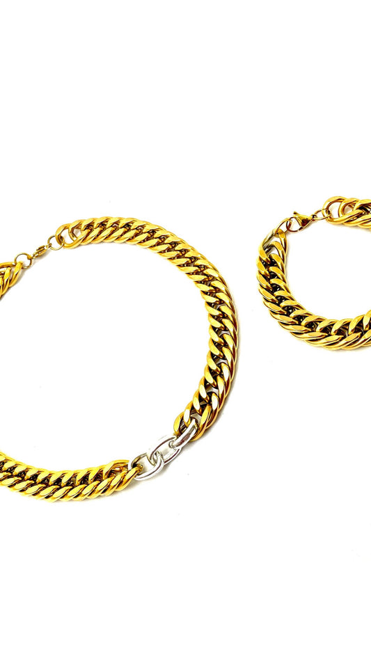 Golden Statement Steel Set