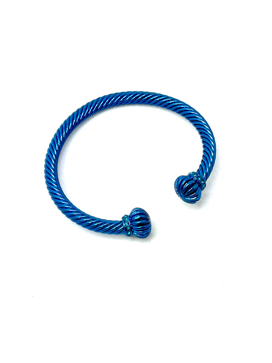 Renaissance Metallic Cable Bracelet