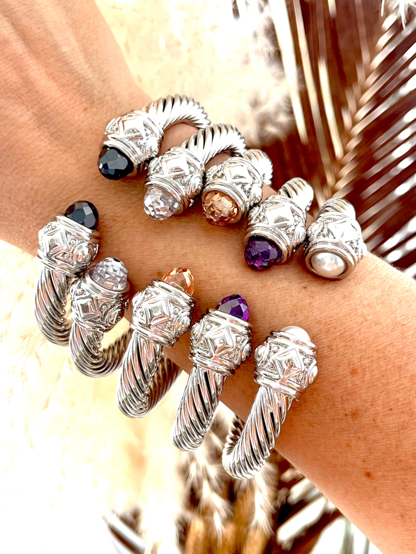 Bold Classic Silver Cable Bracelet