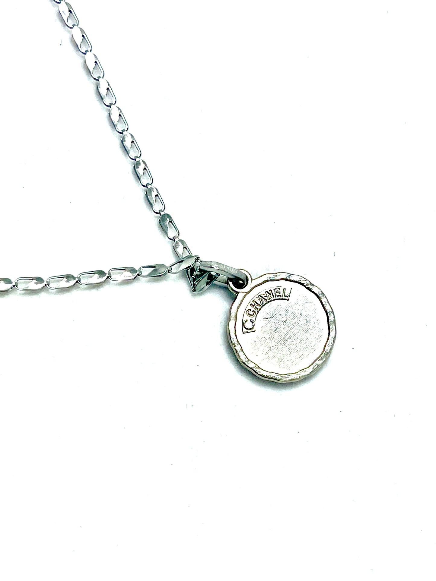 Vintage CC Love Medal Necklace