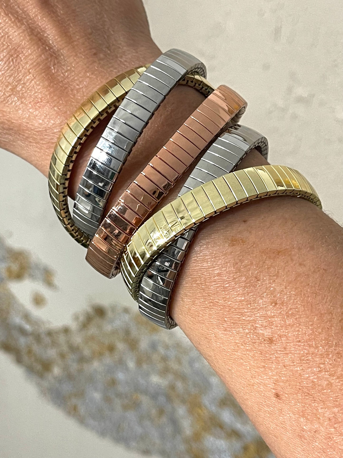 Mixed Colored Expandable Bracelet