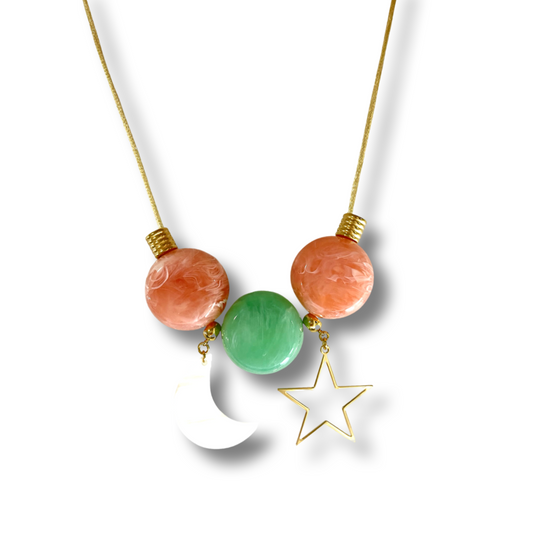 Pop-Up Acrylic Adjustable Necklace