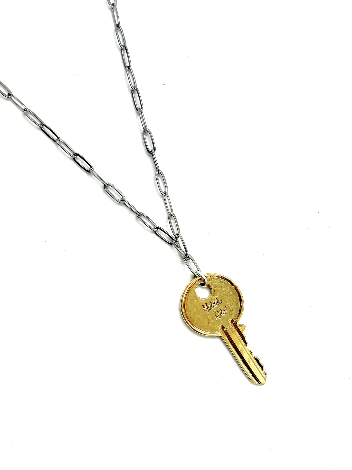 Maldita Rita Key Link Necklace