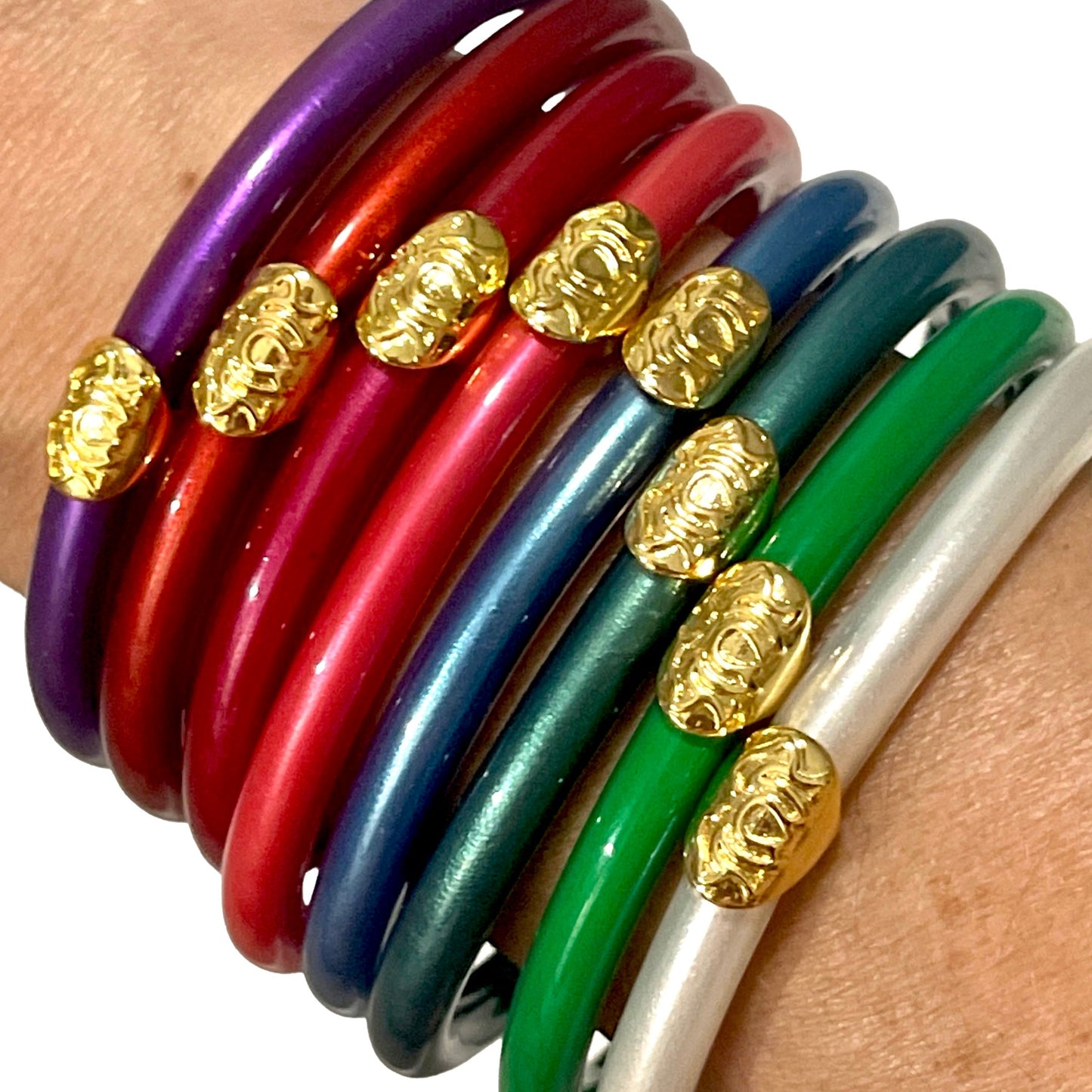 Lotus Colored Weather Resistant Bracelets