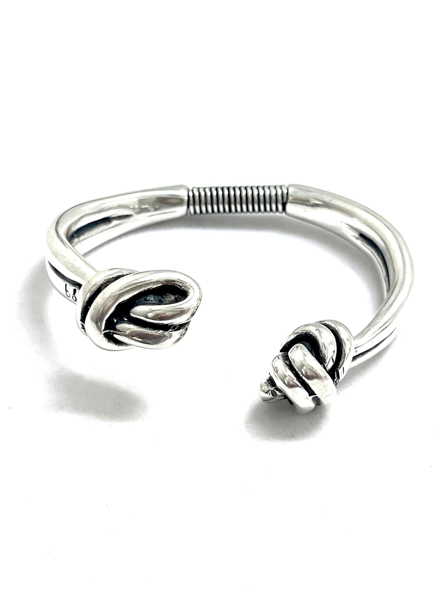 B&G Knot End Bangle Bracelet
