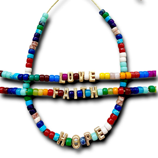 Colorful Crystal Beads Necklace