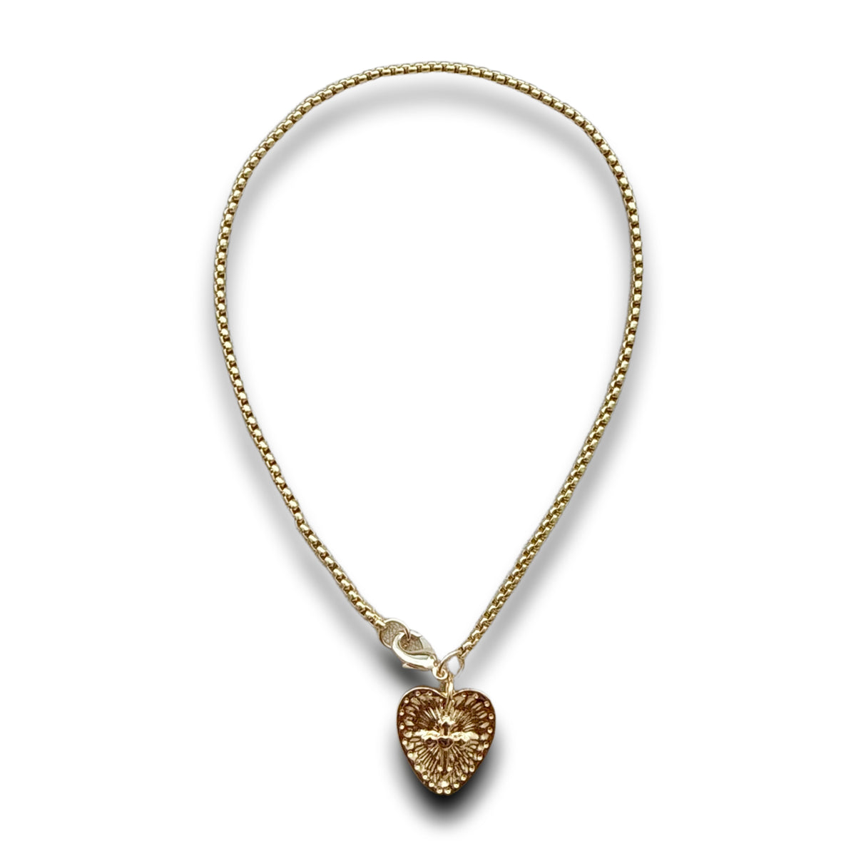 Steel Charm Anklets