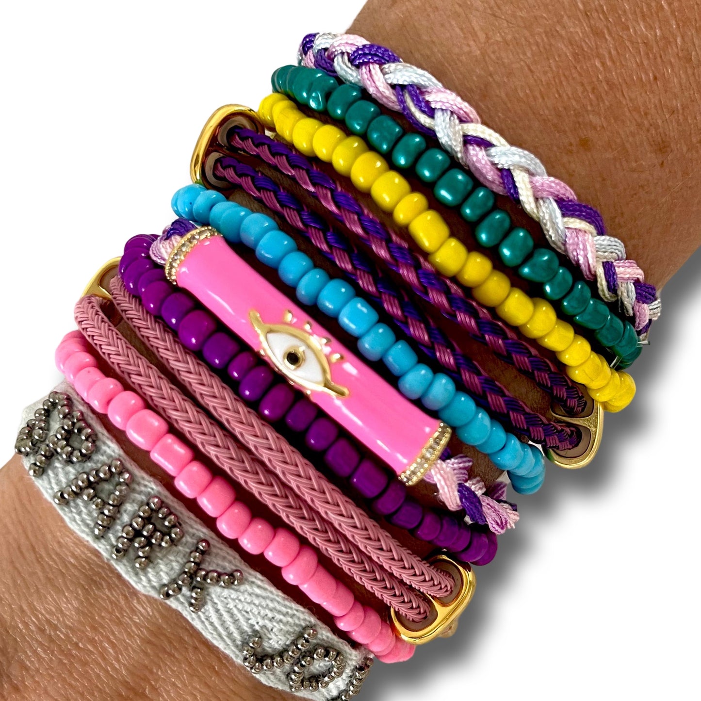 Cheerful Arm Candy Bracelet Set