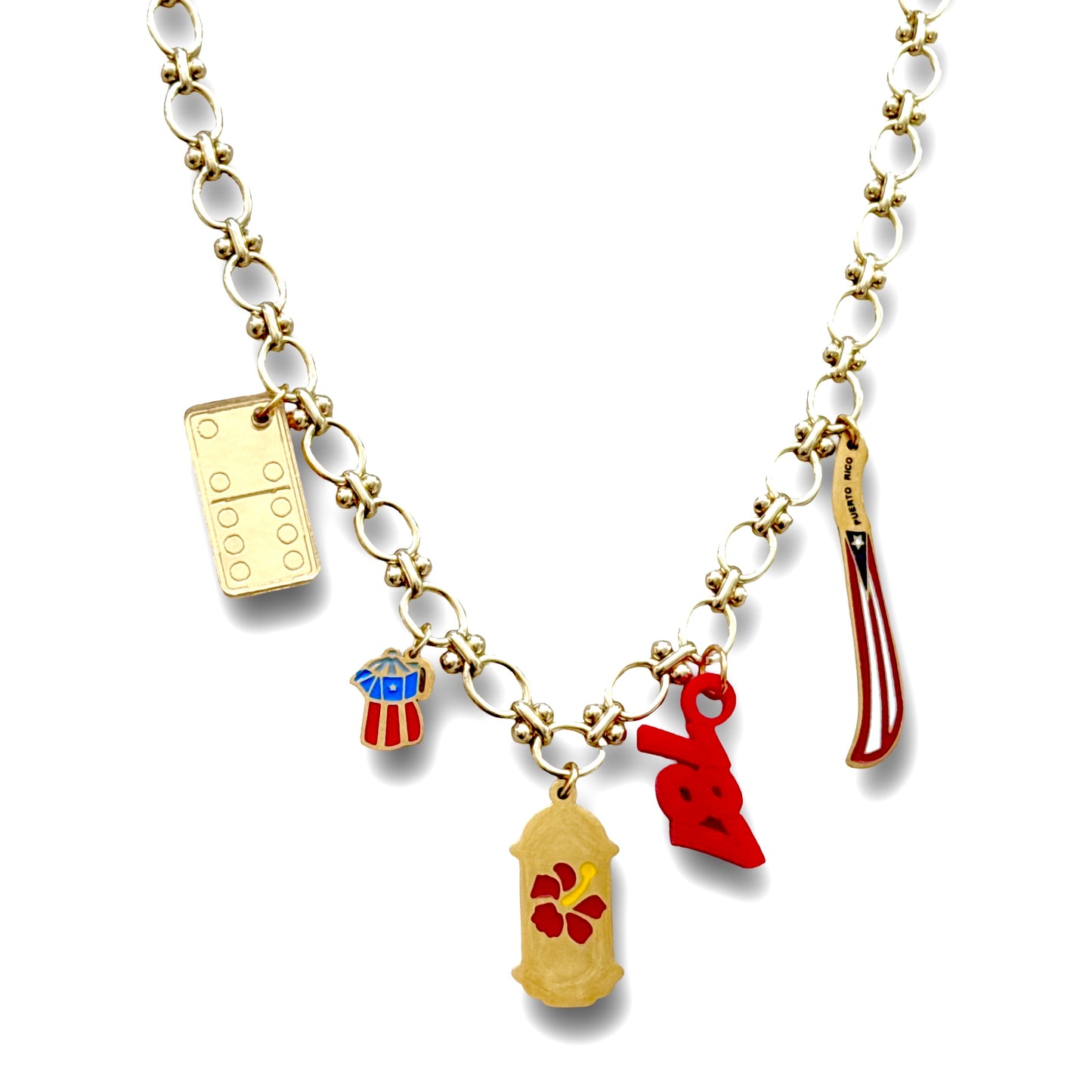 Puerto Rico Roots Necklace