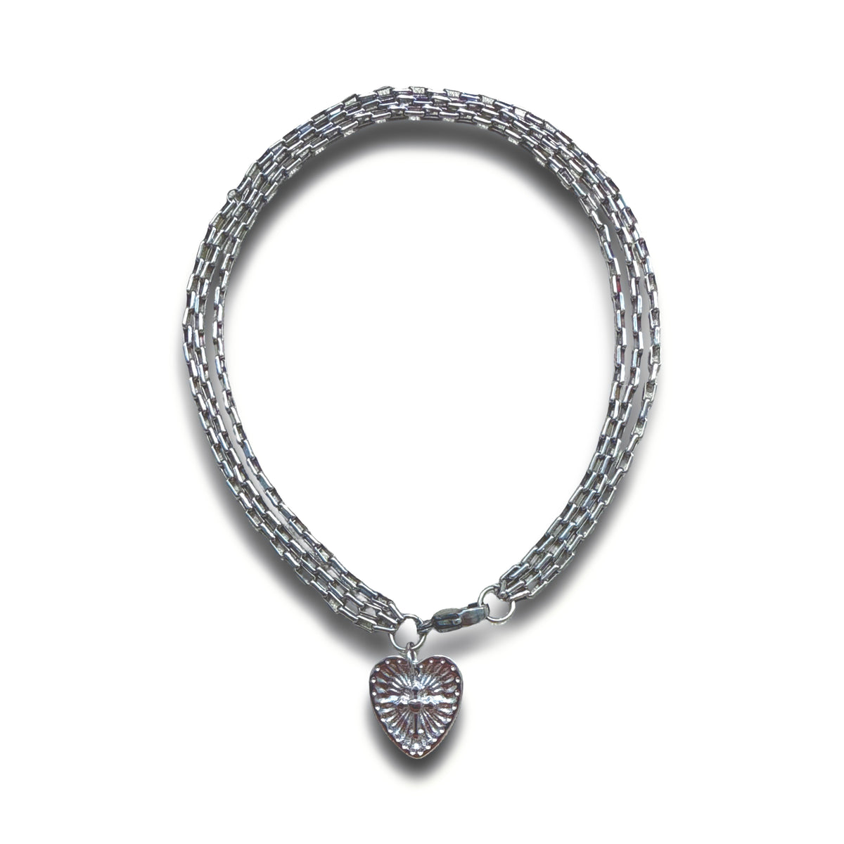 Steel Charm Anklets