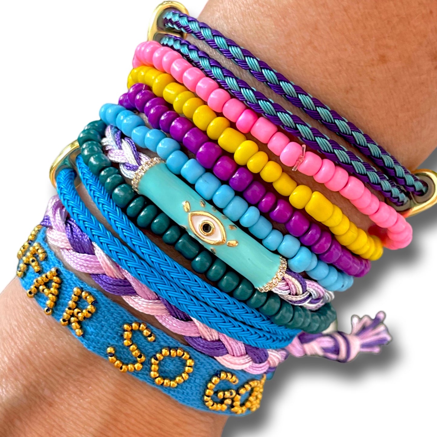 Cheerful Arm Candy Bracelet Set