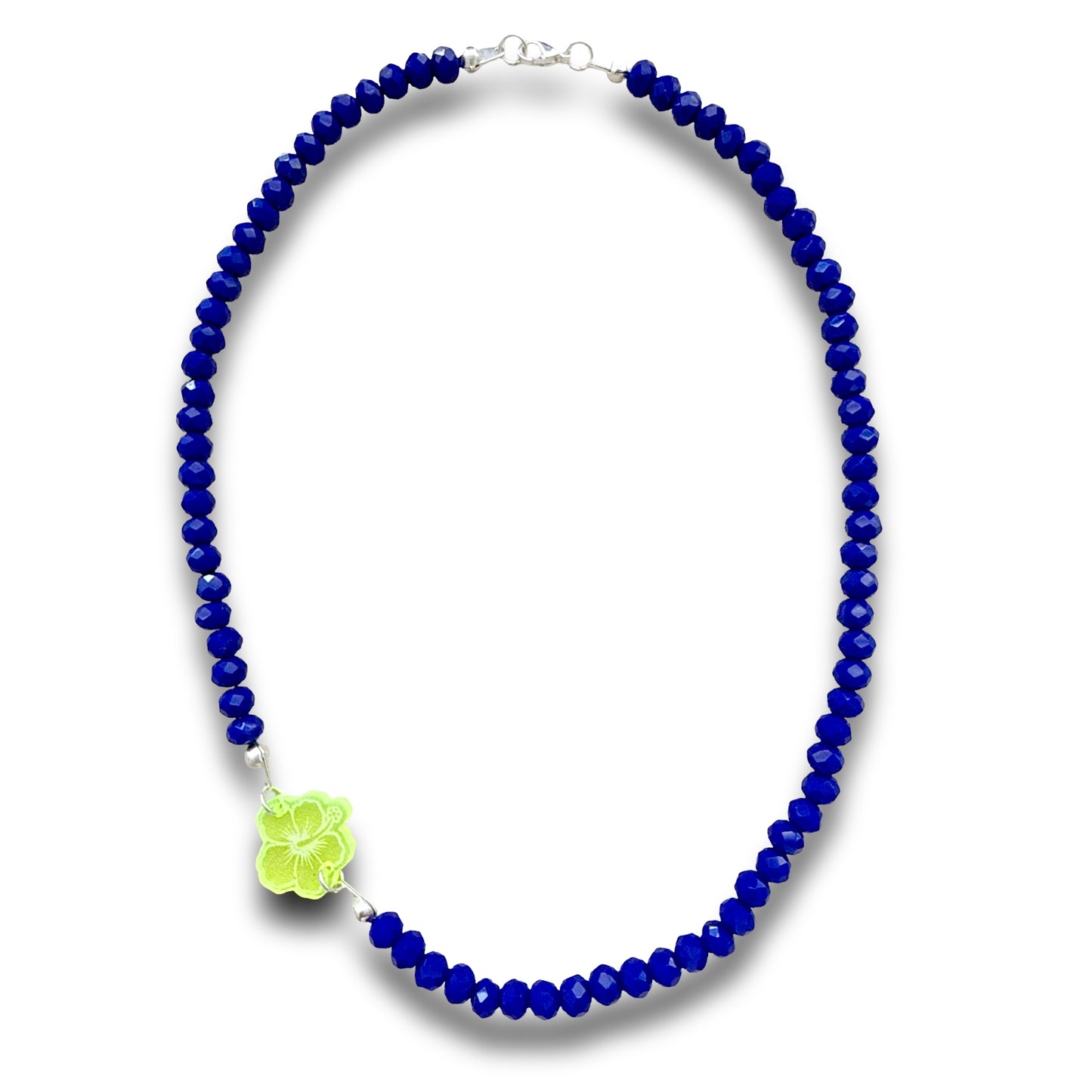 Tropical Beads Flower Necklace