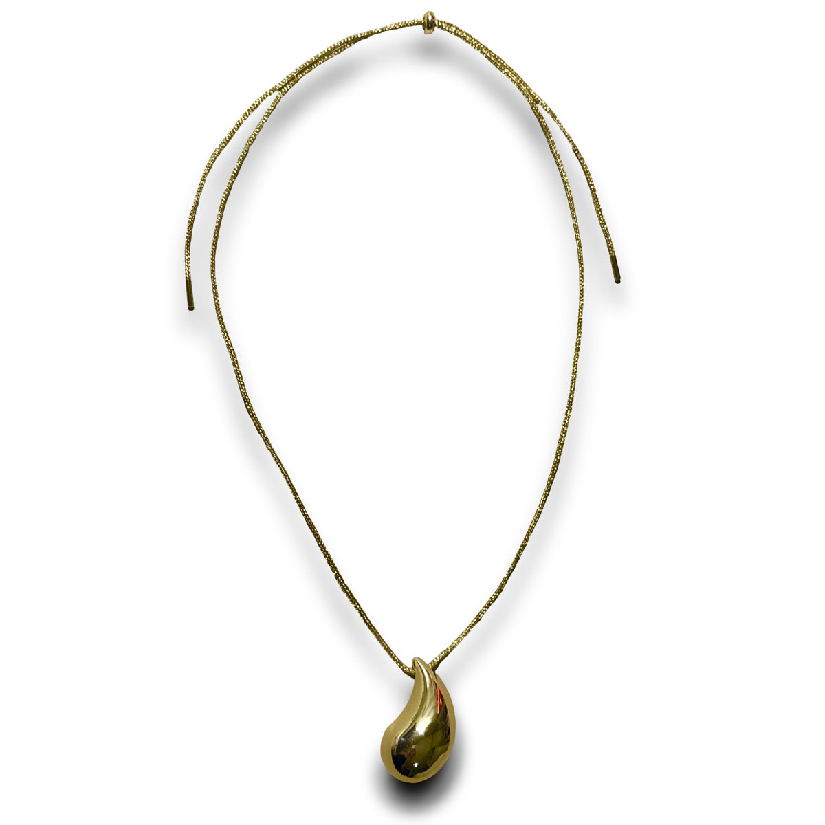 Bold Sun Drop Adjustable Necklace