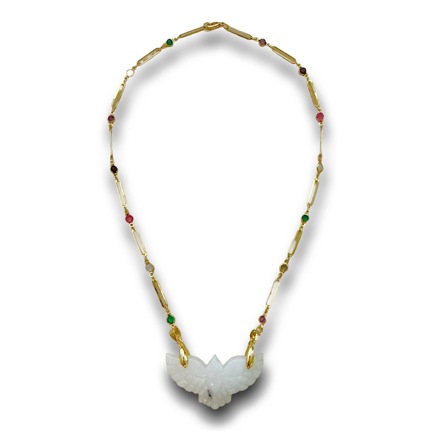 Power and Strength Necklace - Natural Stone
