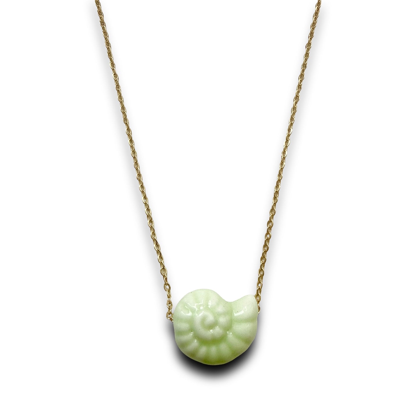 Ceramic Shell Necklace