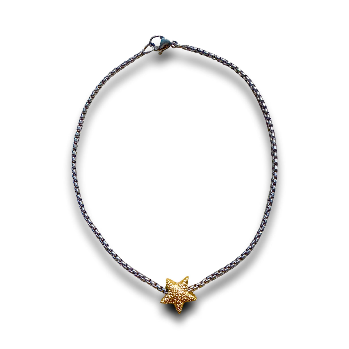 Steel Charm Anklets