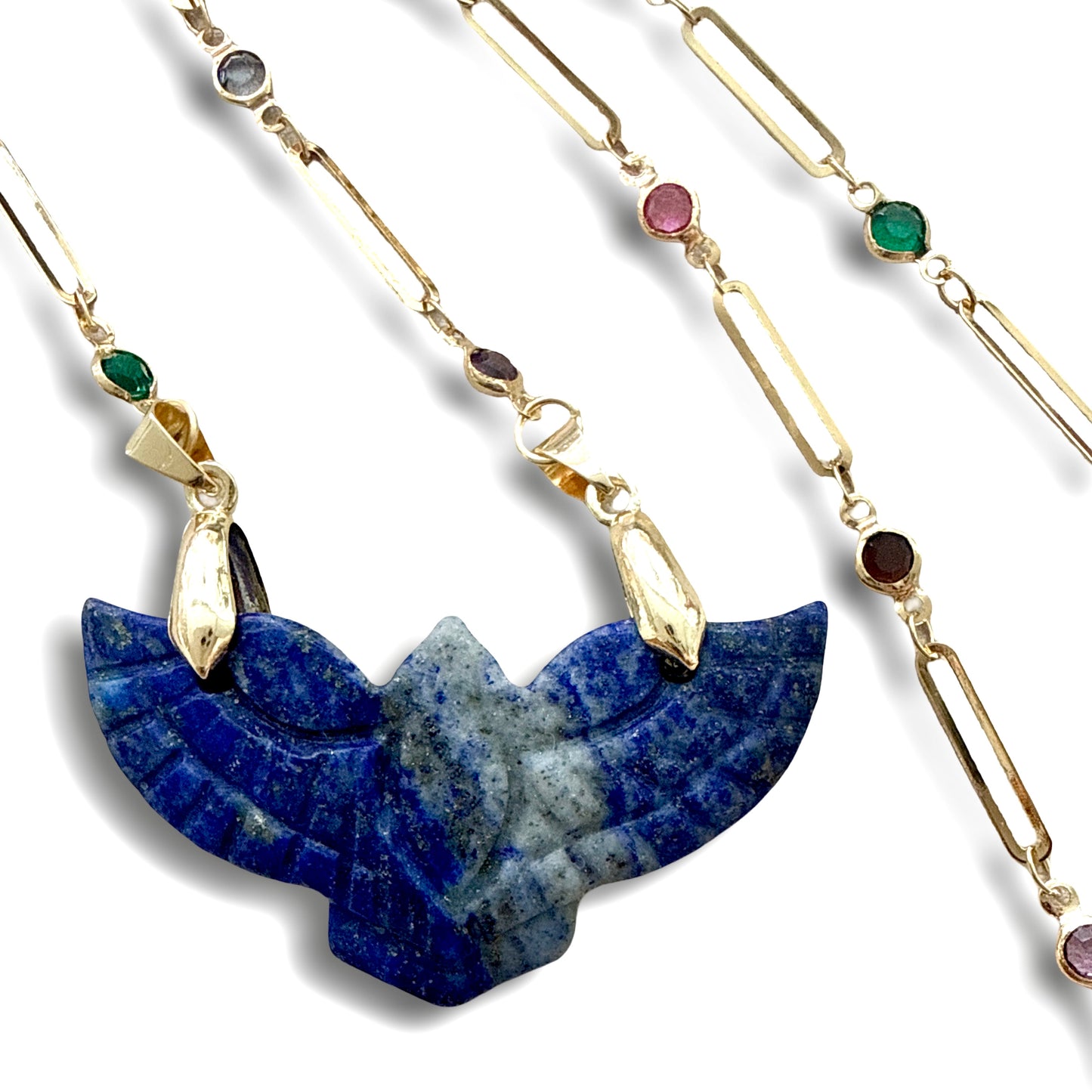 Power and Strength Necklace - Natural Stone