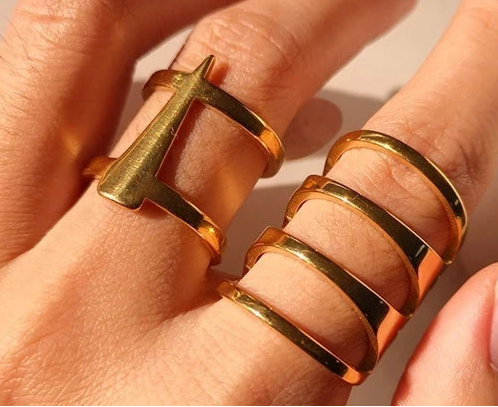 Goddess Steel Rings