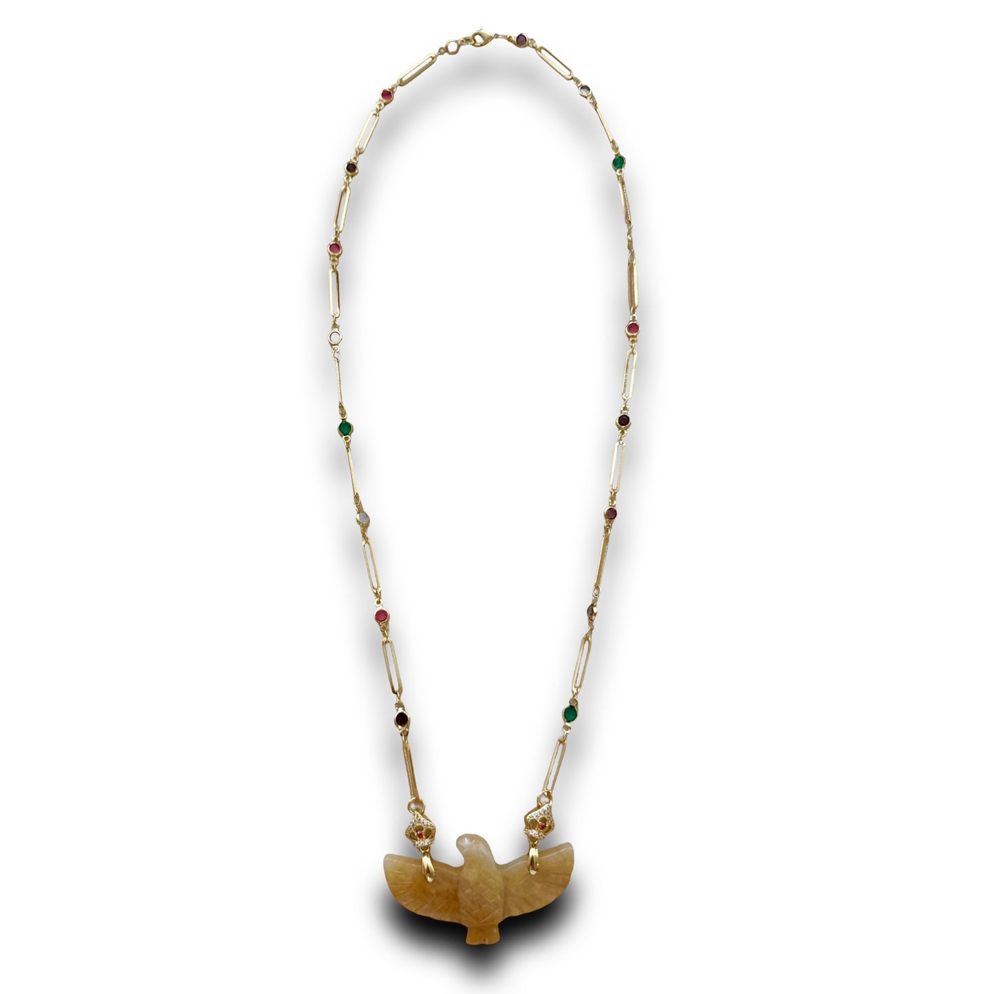 Power and Strength Necklace - Natural Stone