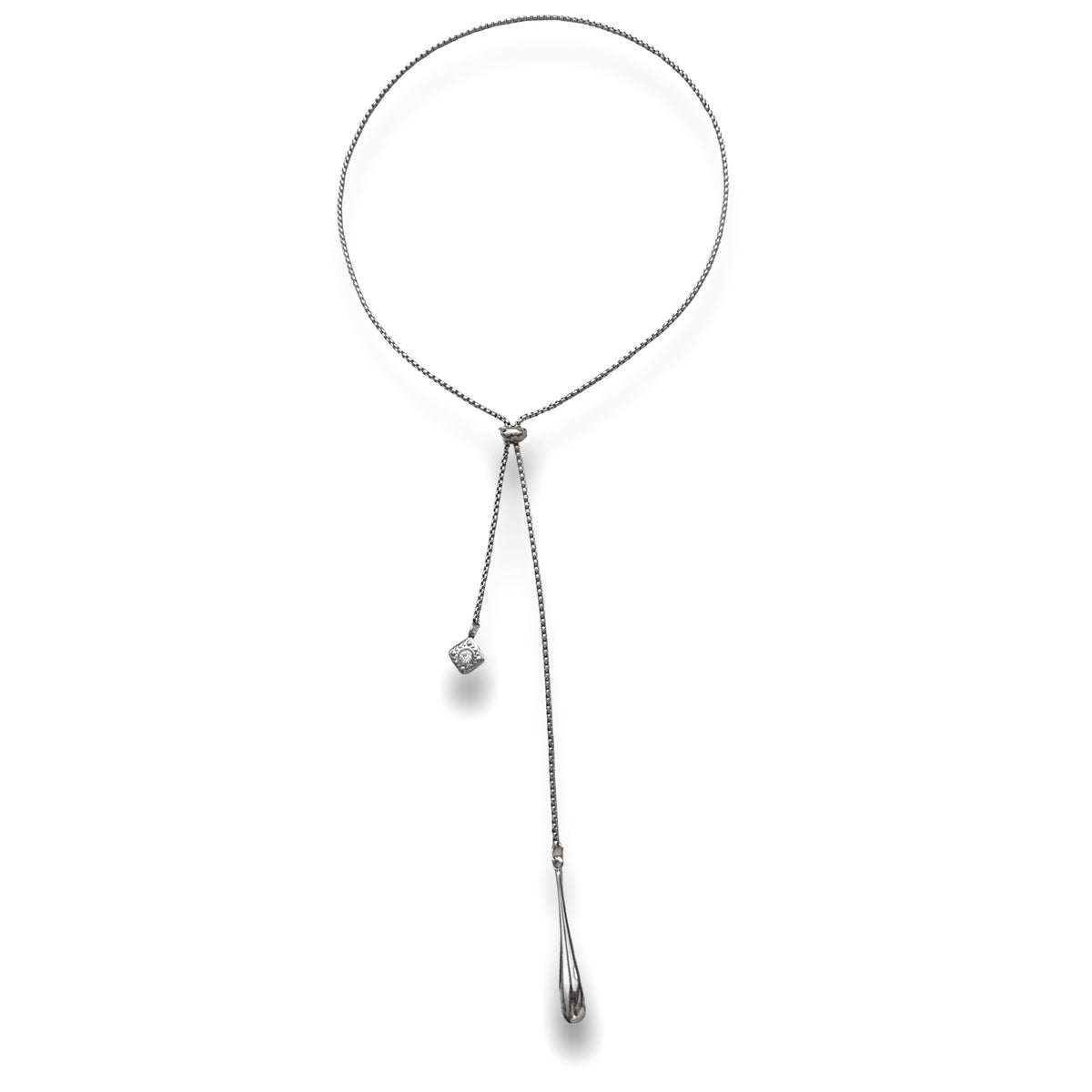 Moon Drop Adjustable Necklace