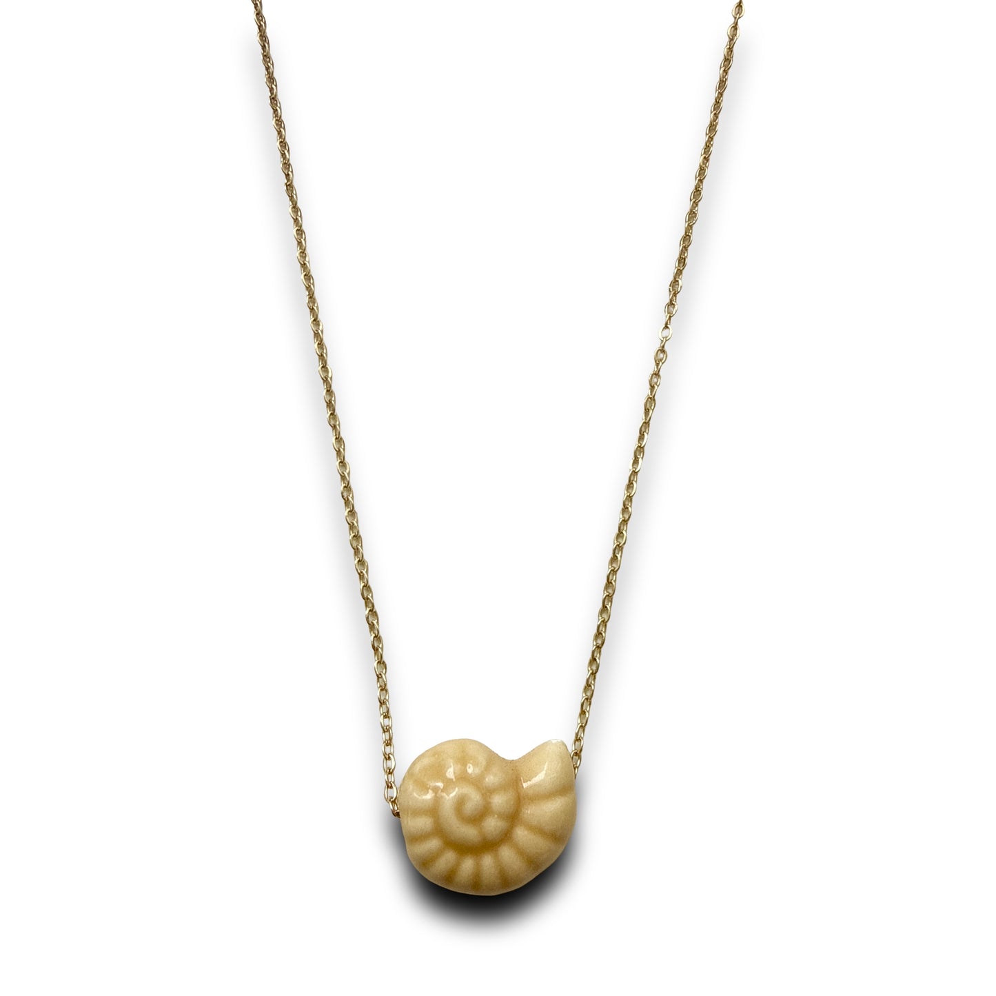 Ceramic Shell Necklace