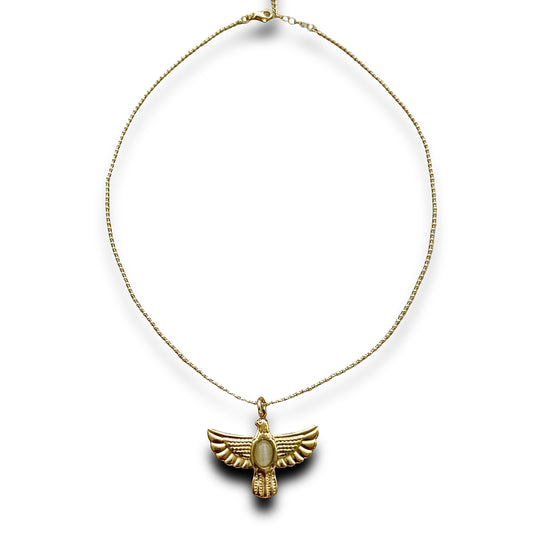 Natural Stone  Power and Strength Necklace