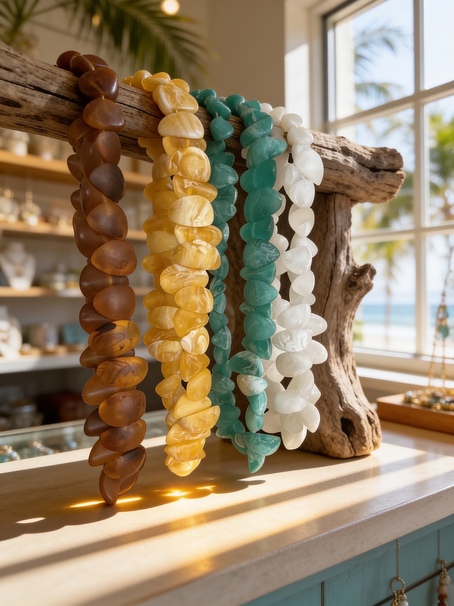 Colored Marble Necklace