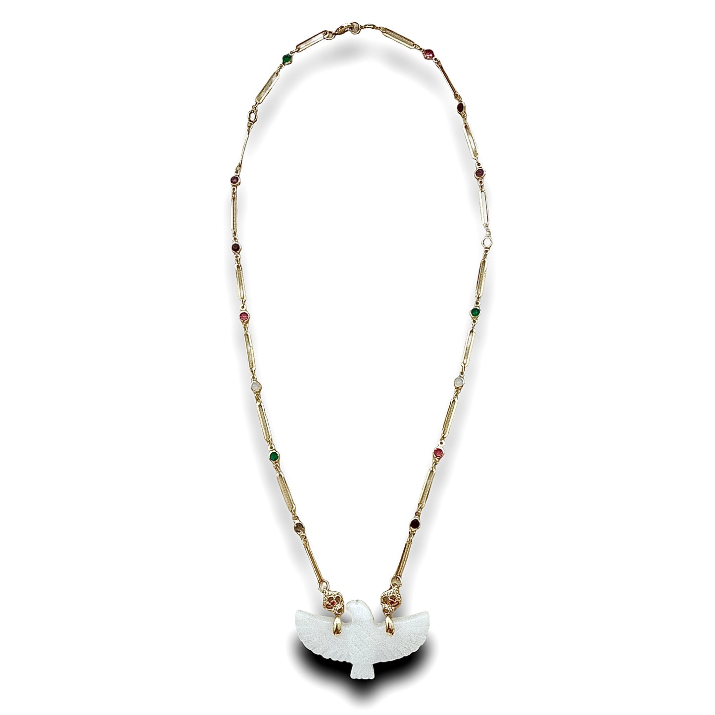 Power and Strength Necklace - Natural Stone