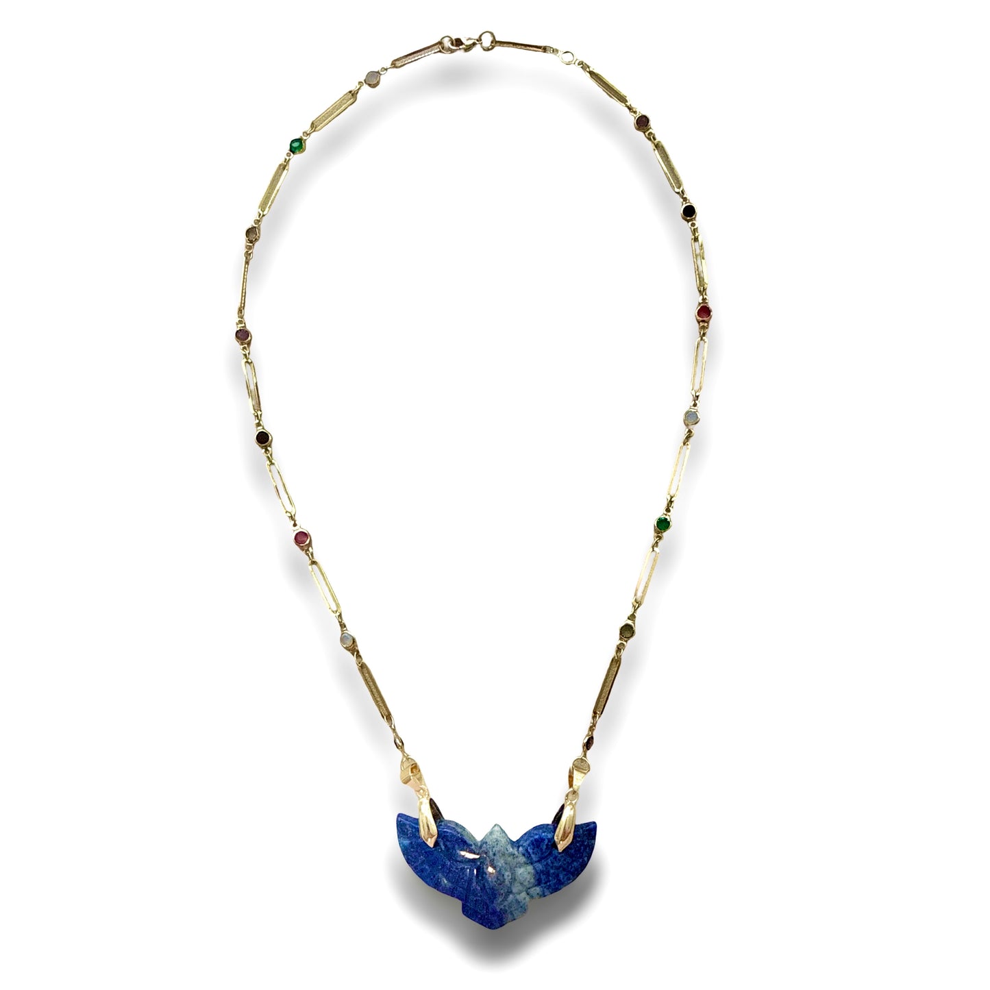 Power and Strength Necklace - Natural Stone