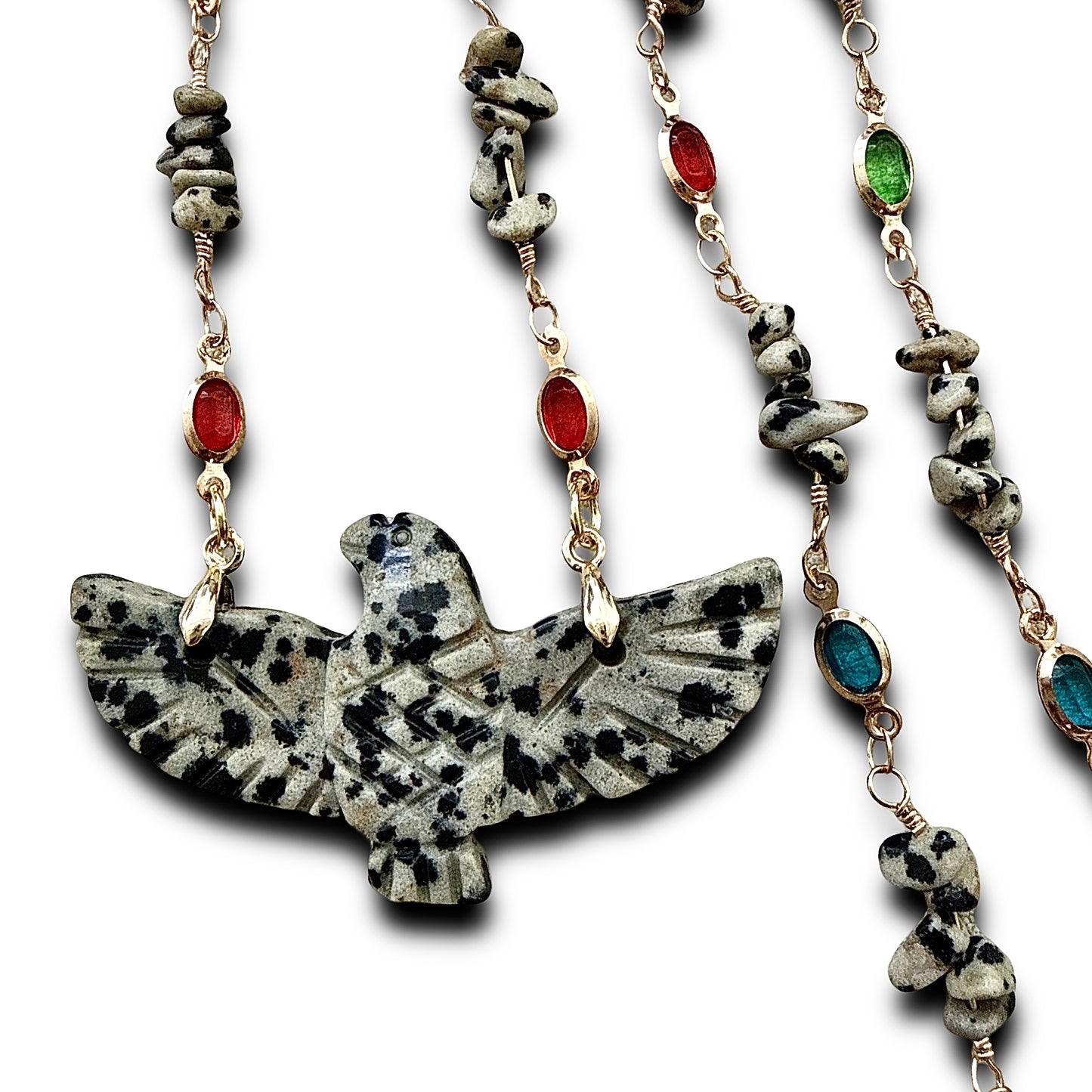 Power and Strength Necklace - Natural Stone