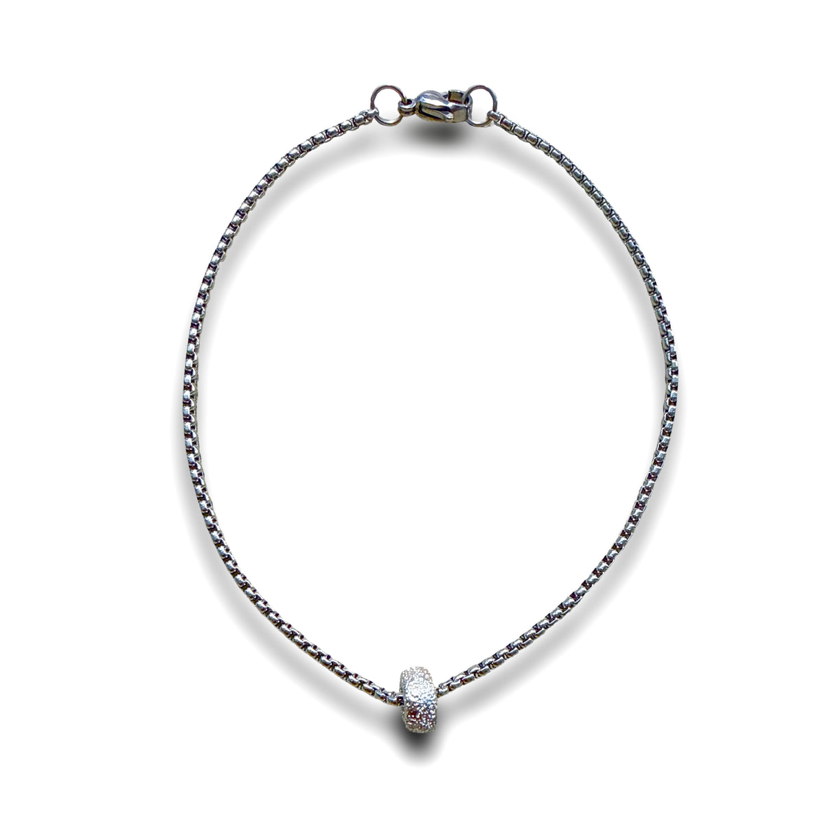 Steel Charm Anklets