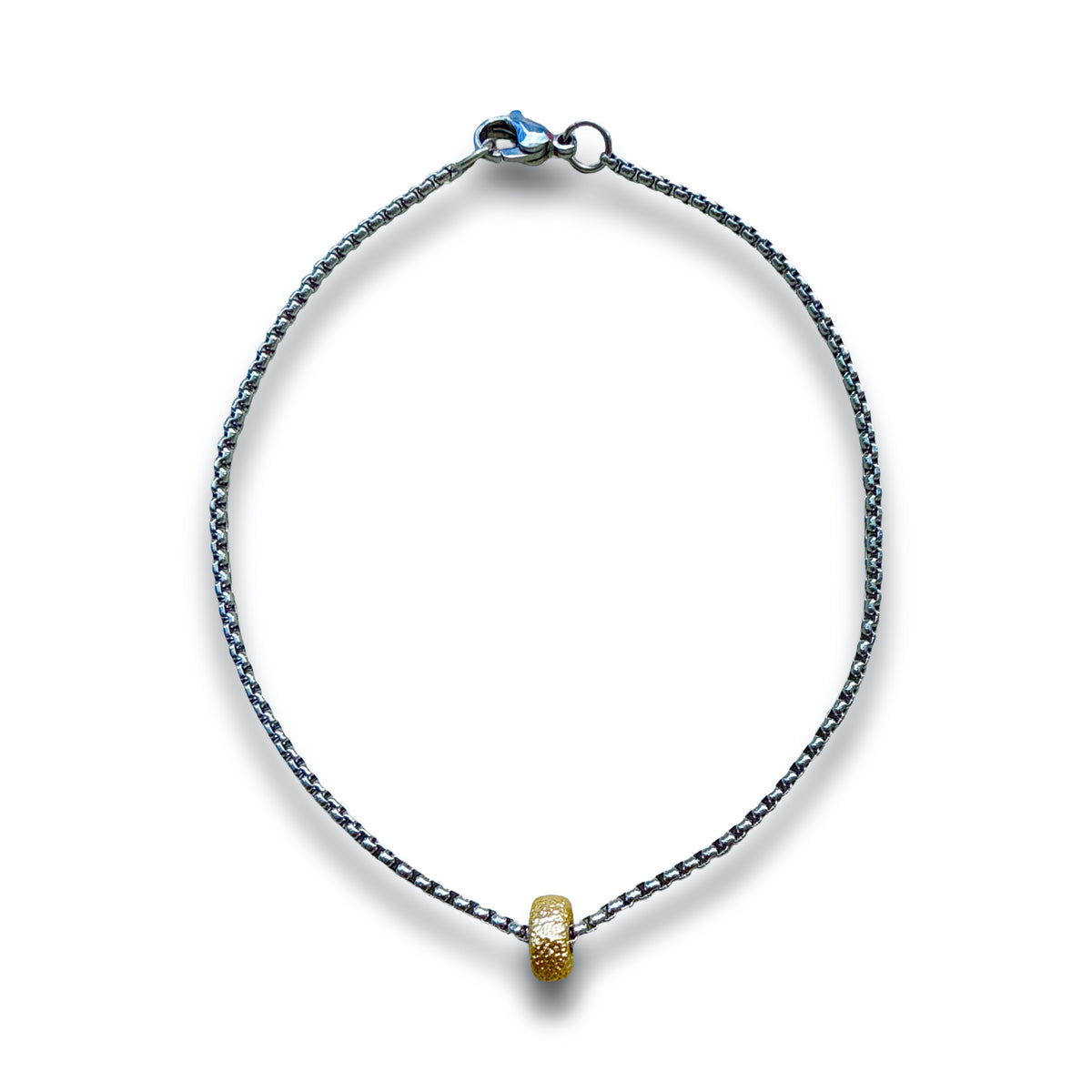 Steel Charm Anklets