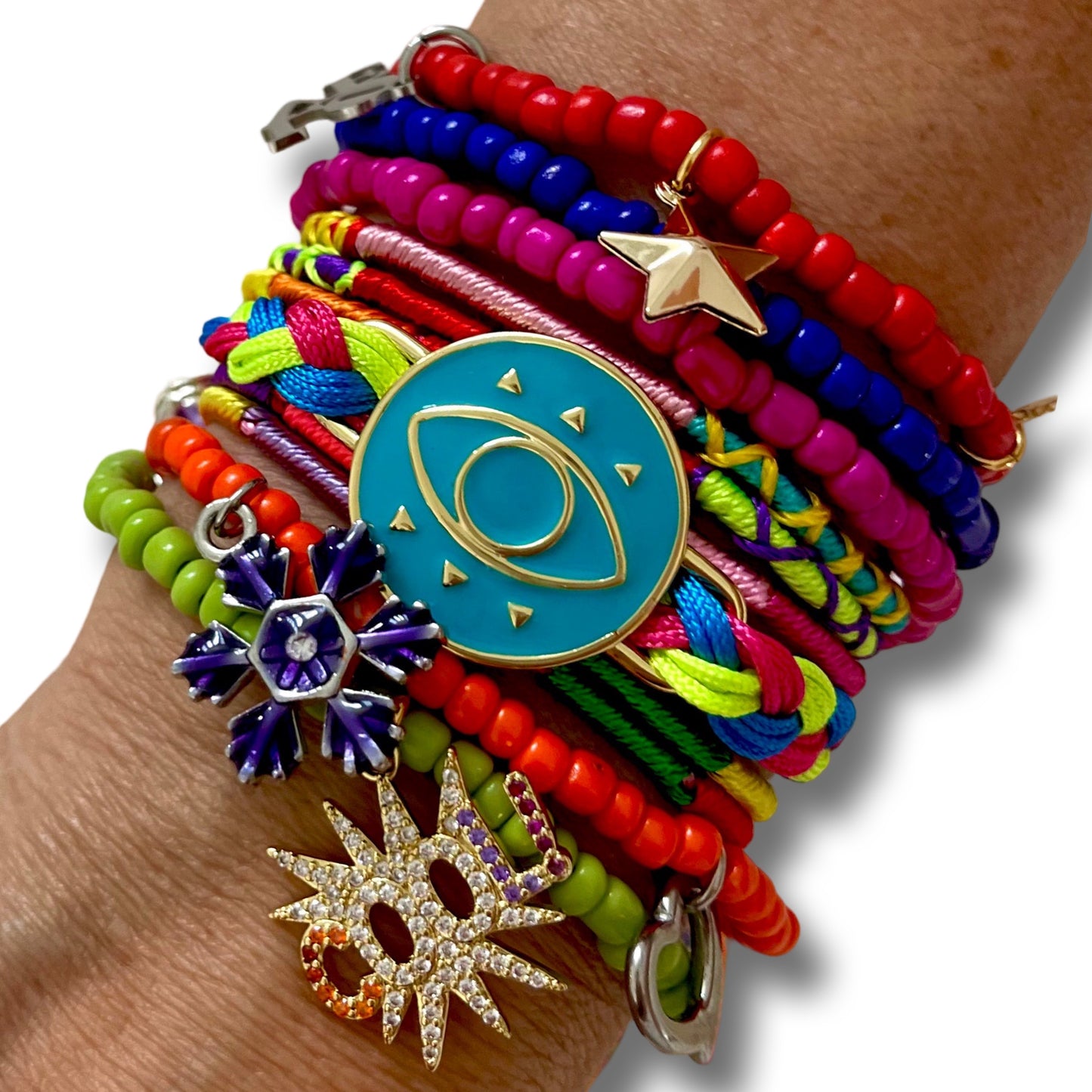 Cheerful Arm Candy Bracelet Set