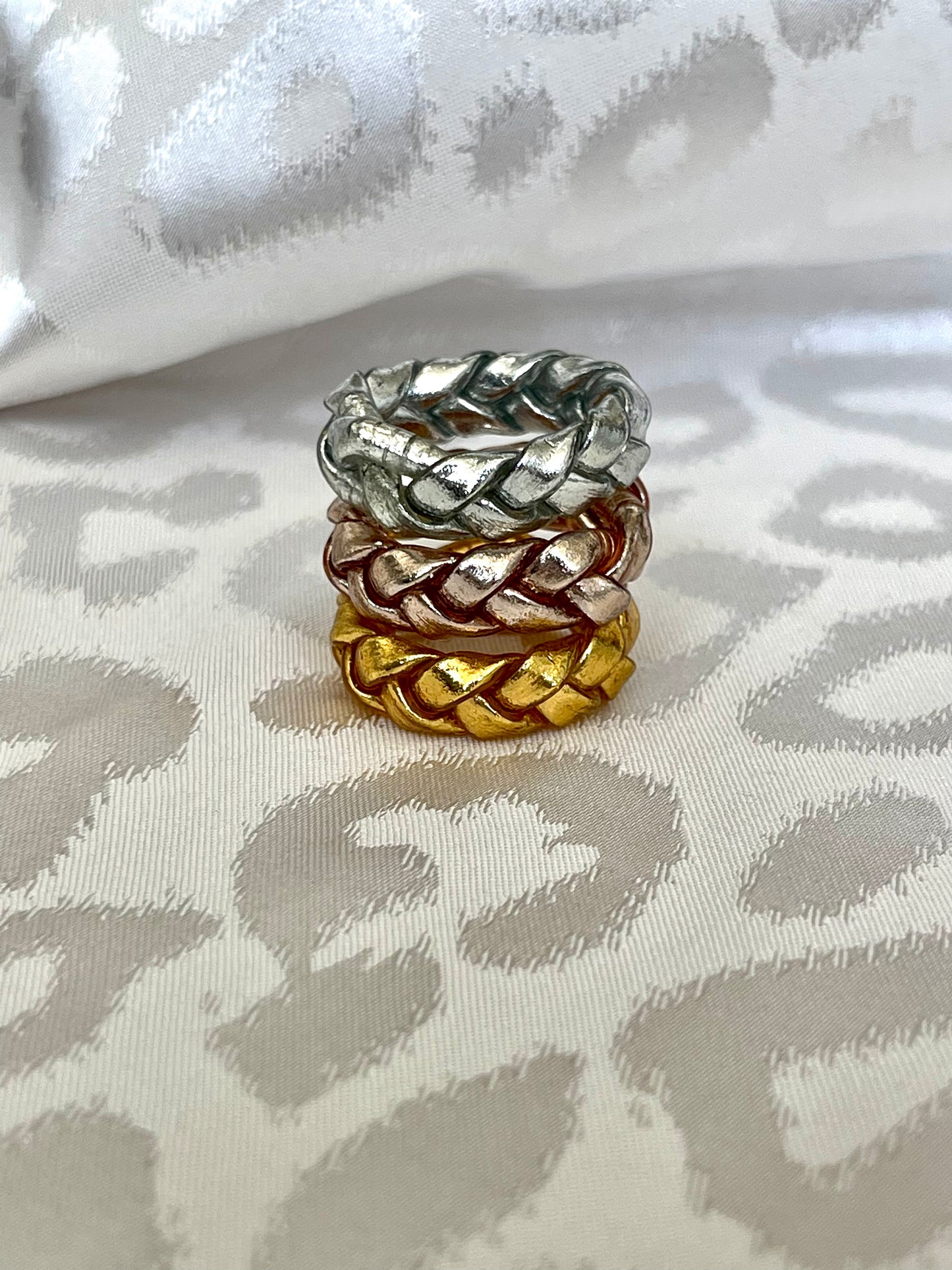 Bless Braided Weather Resistant  Rings
