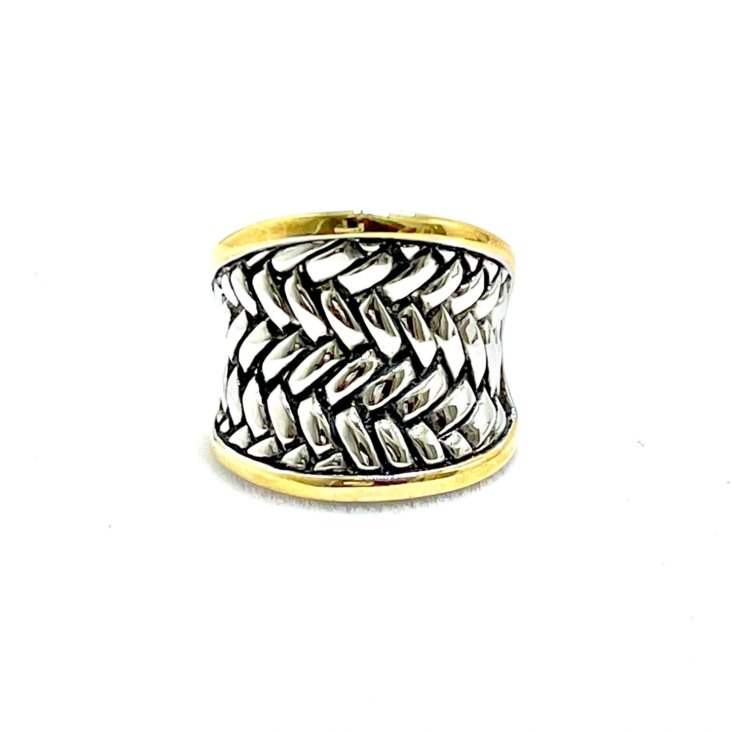 Cable Design Inspired Rings